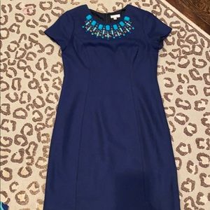 Shoshanna wool beaded shift